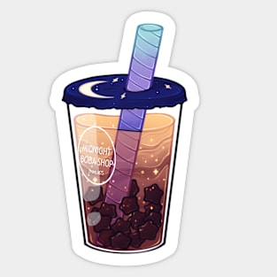 Star Coffee Boba Sticker